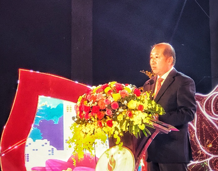 Phó Chủ tịch UBND tỉnh Đồng Tháp Đoàn Tấn Bửu phát biểu
